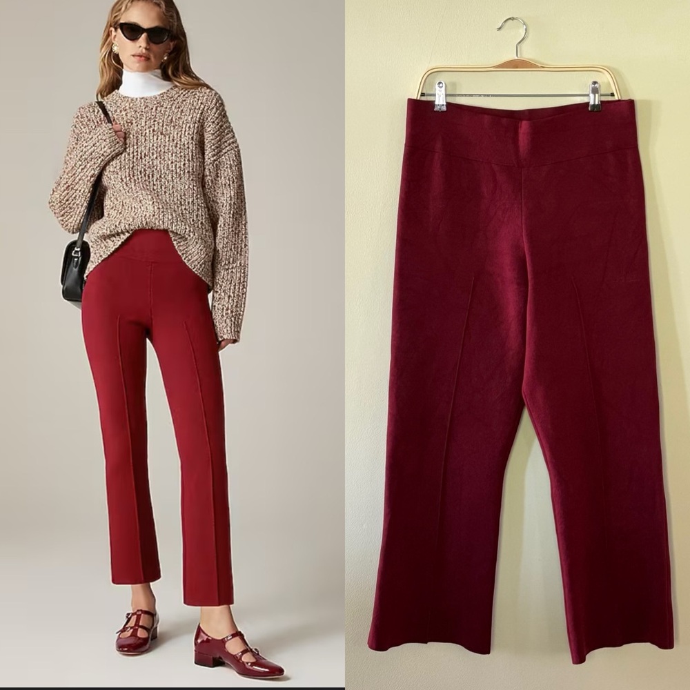 J.Crew Delaney kickout sweater pant